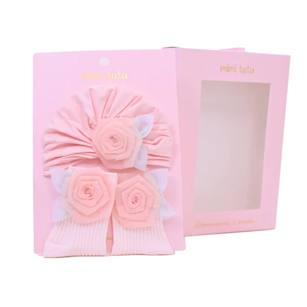 Pink Pastel Rose Gift Set