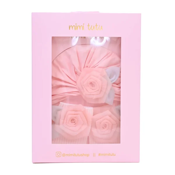 Pink Pastel Rose Gift Set