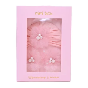 Pink Pearl Flower Gift Set
