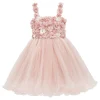 Pink Rose Campanula Dress