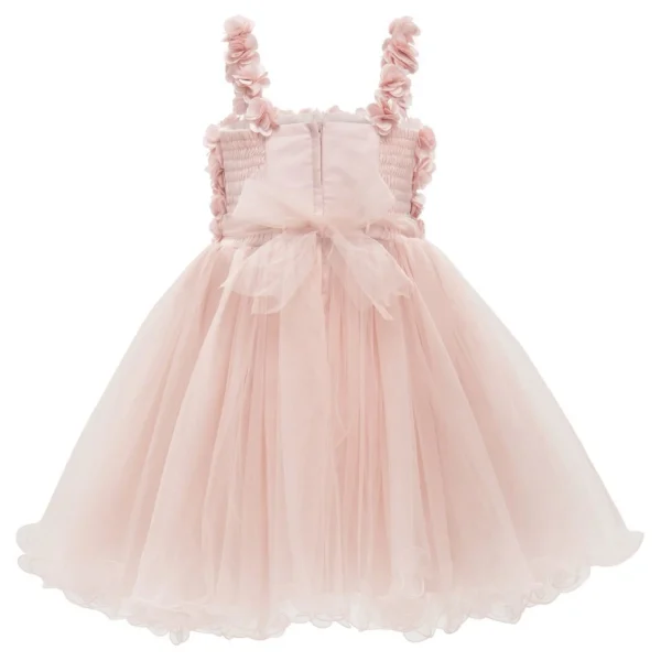 Pink Rose Campanula Dress