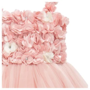 Pink Rose Campanula Dress