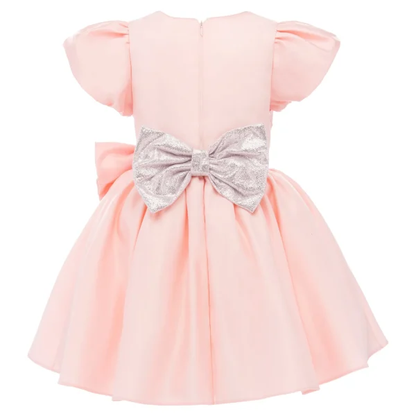 Pink Sevilla Teacup Bow Dress