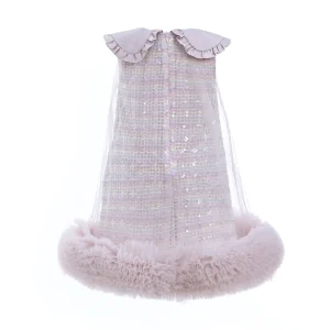 Pink Sleeveless Glimmer Dress