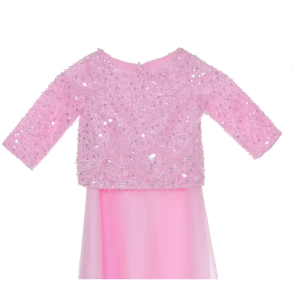 Pink Yasmina 2pc Organza Outfit