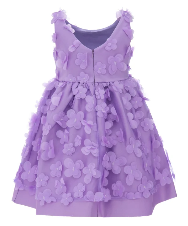 Purple Lago Floral Dress
