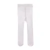 White Ruffle Pom Tail Tights