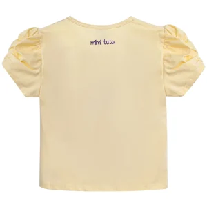 Yellow Bear Applique T-Shirt